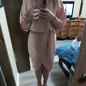 Blush dress